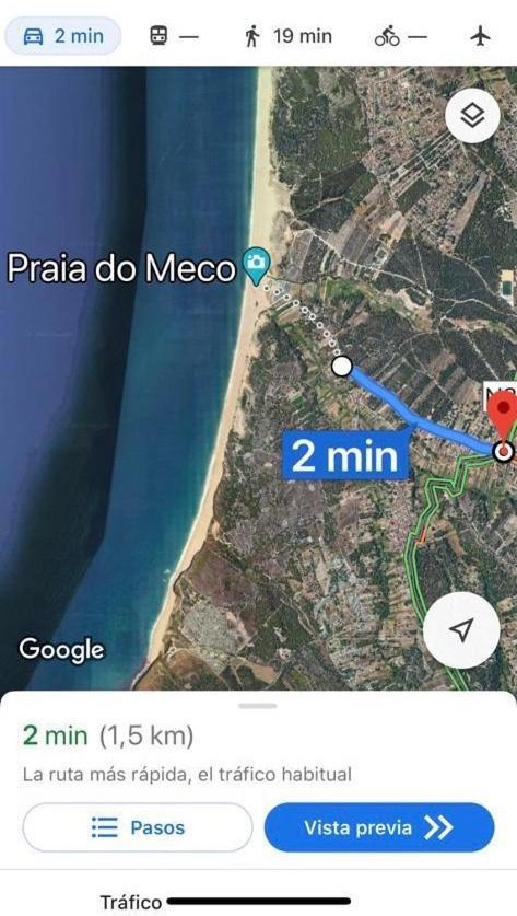 Casinha Azul Near Meco Beach Sesimbra Bagian luar foto